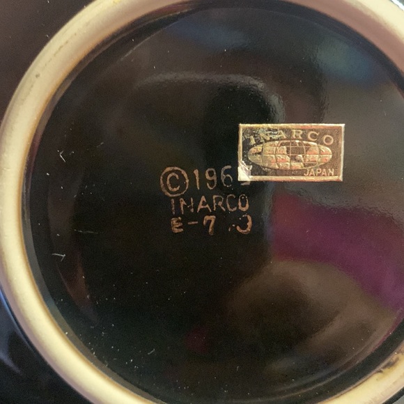 Beautiful Vintage Inarco Japan decorative bowl with handle - Picture 3 of 4